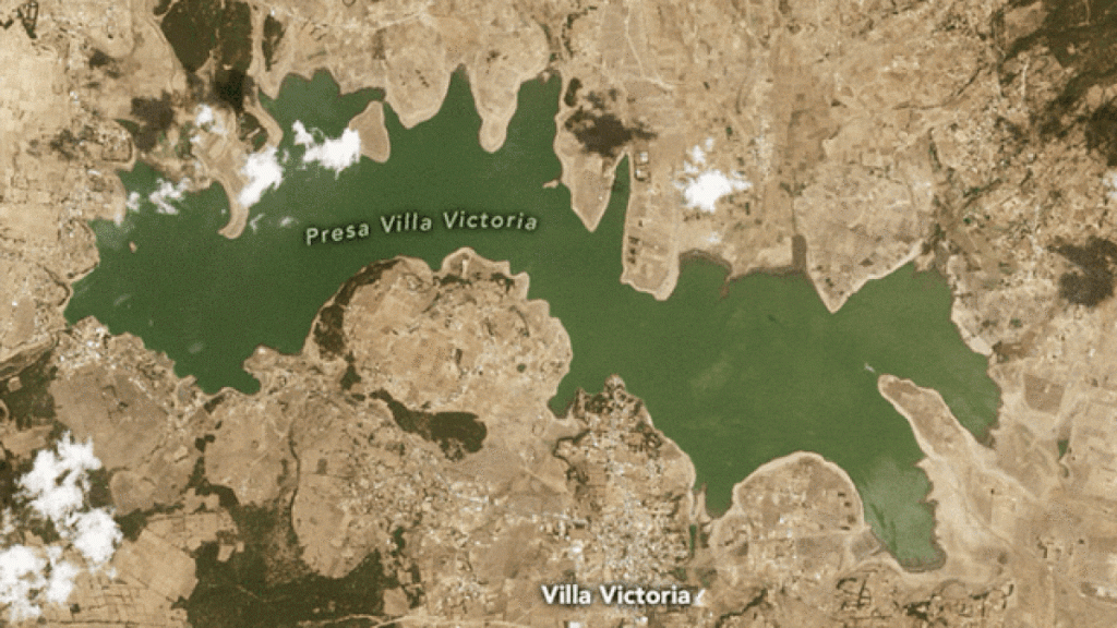 Cambio climático: las imágenes de la NASA del México seco generan preocupación por la sequía