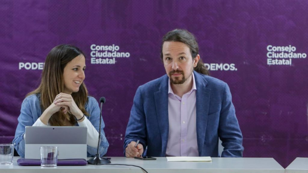 La ministra Ione Belarra presenta su candidatura a la Secretaría General de Podemos en sustitución de Pablo Iglesias